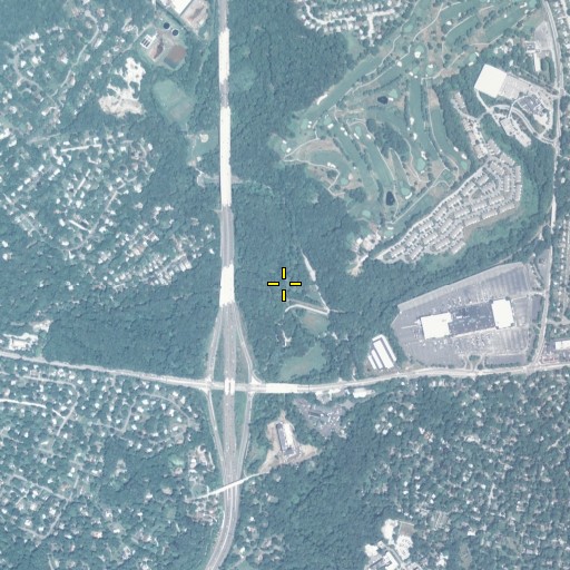 Aerial/Satellite Image of Pine Ridge Run, PA