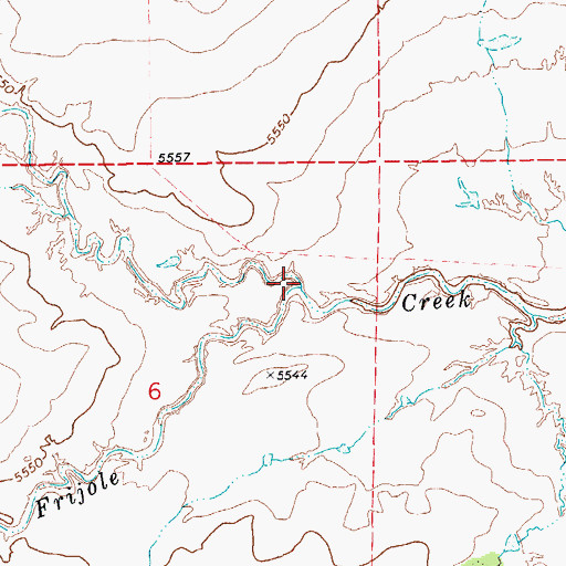 Topographic Map of Patton Arroyo, CO