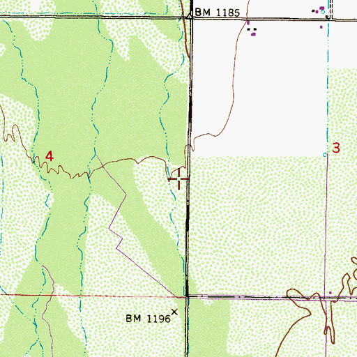 Topographic Map of Harrah's Phoenix-Ak-Chin Casino Resort, AZ