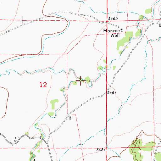 Topographic Map of Sorgs Arroyo, CO