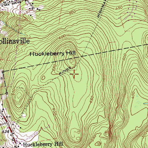 Topographic Map of Found Lake Park, CT