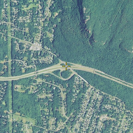 Aerial/Satellite Image of Interchange 4, CT