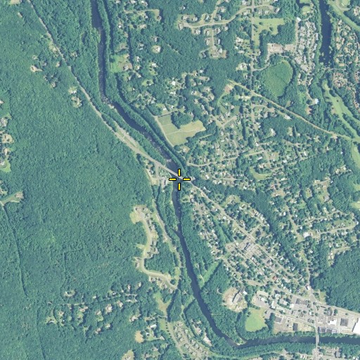 Aerial/Satellite Image of Perry Bridge, CT