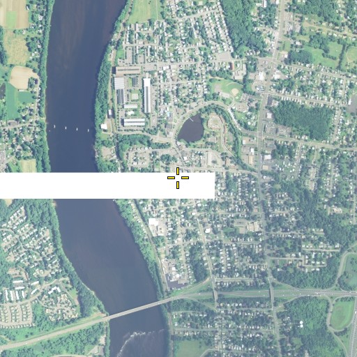 Aerial/Satellite Image of Saint Patricks Convent, CT