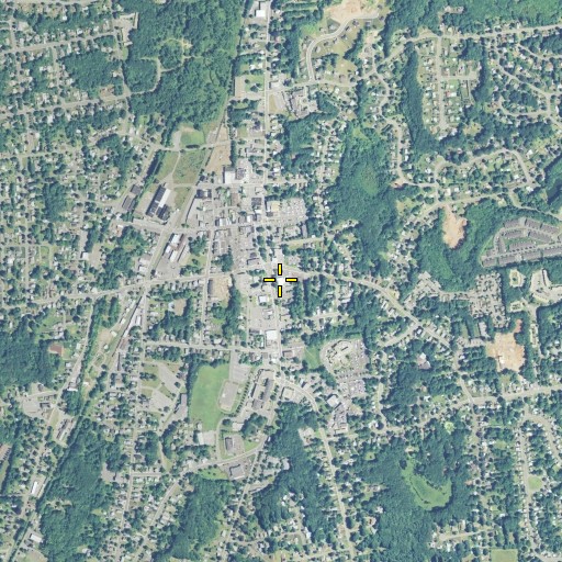 Aerial/Satellite Image of Southington Post Office, CT