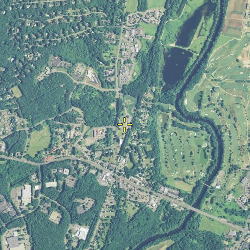 Aerial/Satellite Image of Towpath Elementary School, CT