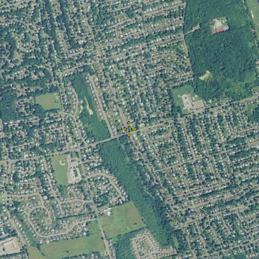 Aerial/Satellite Image of Wells Corner, CT