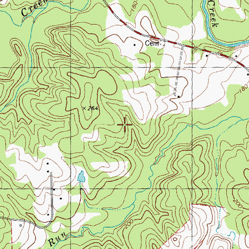 Topographic Map of Griffin School (historical), NC