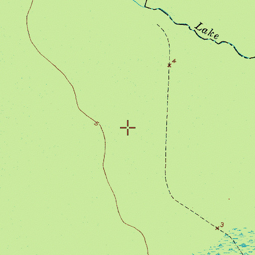 Topographic Map of Wickham Precinct (historical), NC