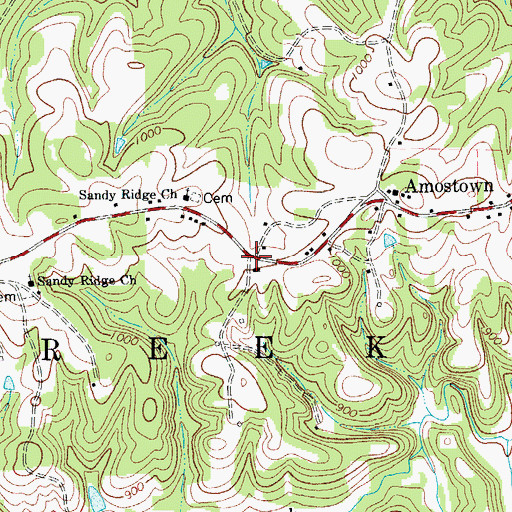 Topographic Map of Joyce Store (historical), NC
