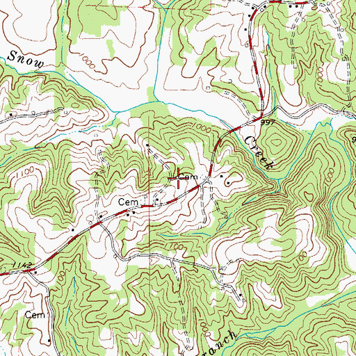 Topographic Map of Jute School (historical), NC