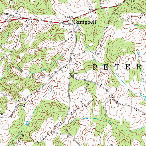 Topographic Map of Macedonia School (historical), NC