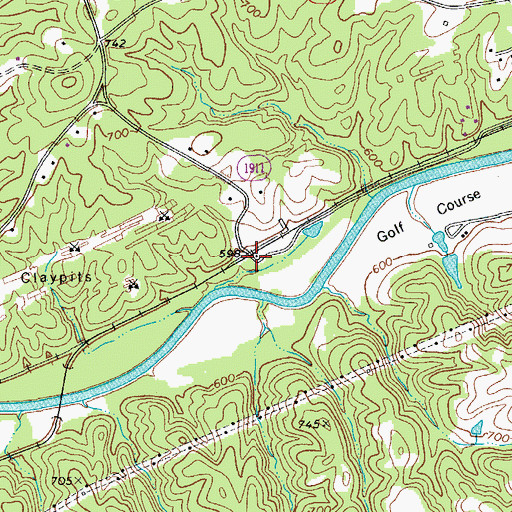 Topographic Map of Chisman (historical), NC