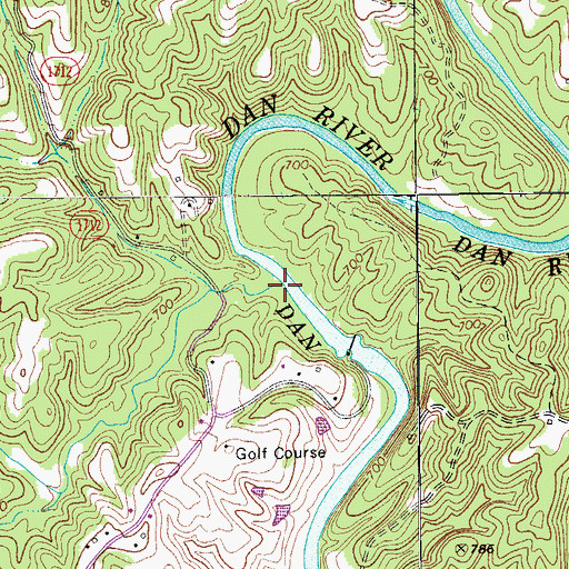 Topographic Map of Zilphy Creek, NC