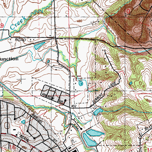 Topographic Map of Precinct 35 Election Precinct, IL