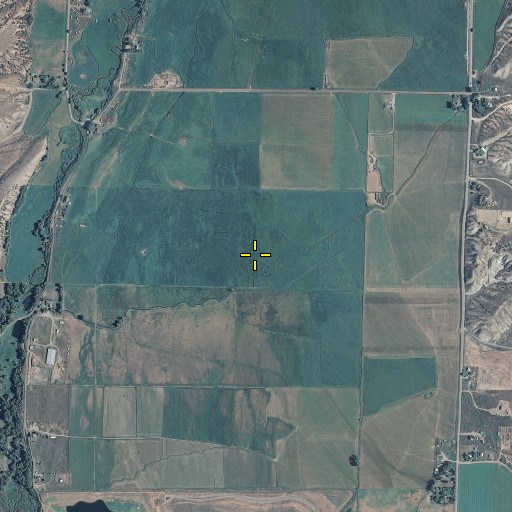 Aerial/Satellite Image of Daggett and Parker Ditch, CO