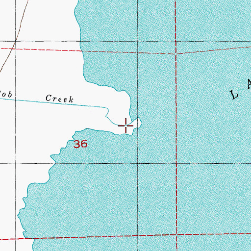 Topographic Map of Bob Creek, CO