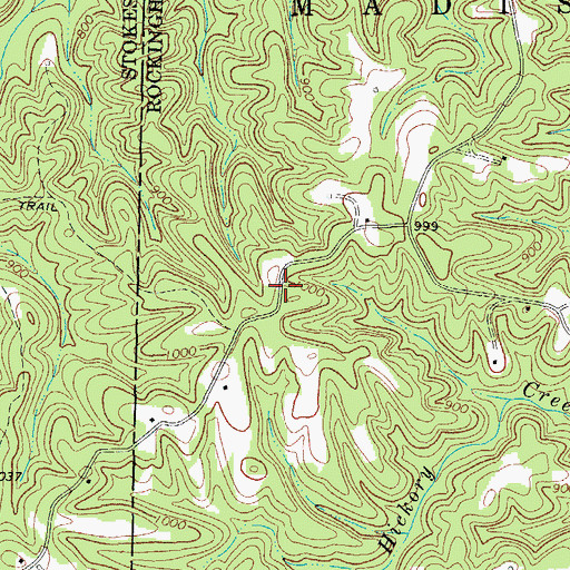 Topographic Map of Goin School (historical), NC