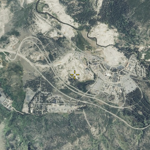 Aerial/Satellite Image of Abuse Spring, WY