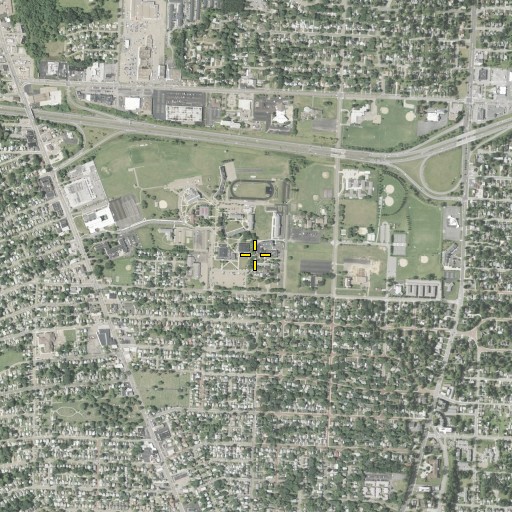 Aerial/Satellite Image of Mitchell Hall, OH
