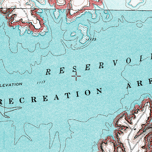 Topographic Map of San Pedro Canyon (historical), TX