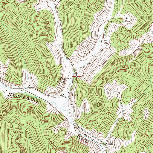 Topographic Map of Smith School (historical), WV