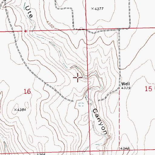 Topographic Map of Willow Creek, CO