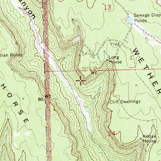 Topographic Map of Nordenskiolds Site 16, CO