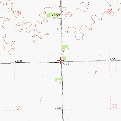 Topographic Map of School Number 51 (historical), MN