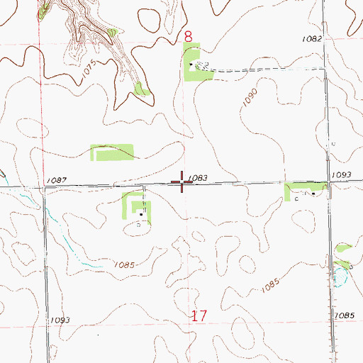 Topographic Map of School Number 29 (historical), MN