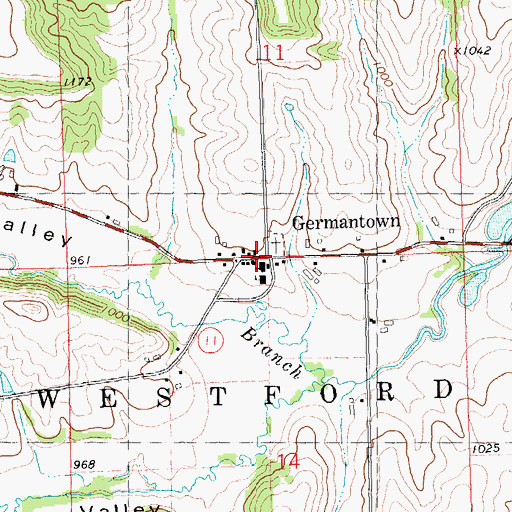 Topographic Map of School Number 4 (historical), WI