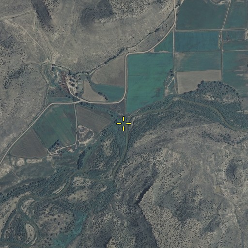 Aerial/Satellite Image of Vogel Canyon, CO