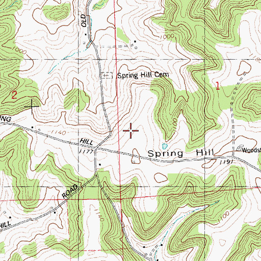 Topographic Map of Fishel Homestead, WI