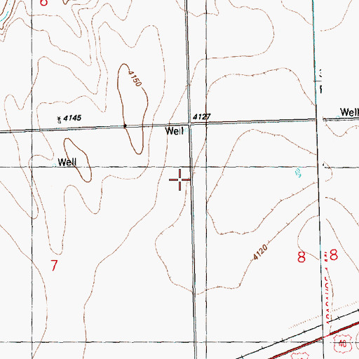 Topographic Map of Union School, CO