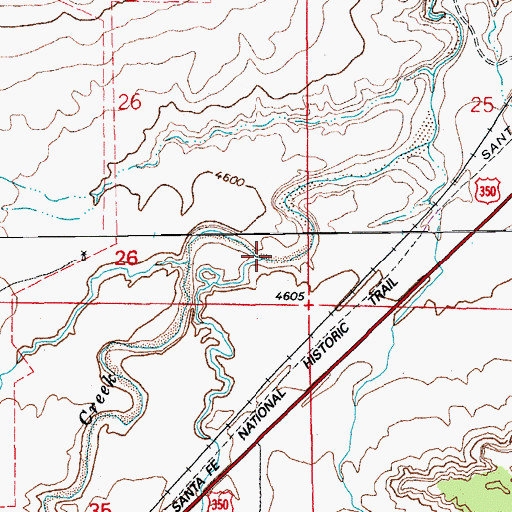 Topographic Map of Sheep Canyon Arroyo, CO