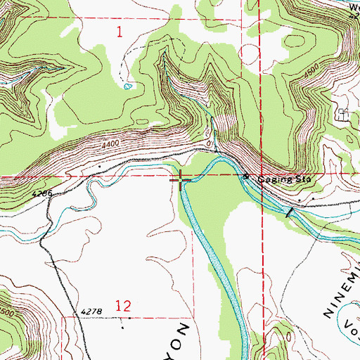 Topographic Map of Jack Canyon, CO