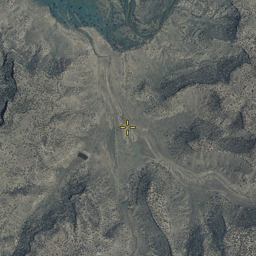 Aerial/Satellite Image of Horse Canyon, CO