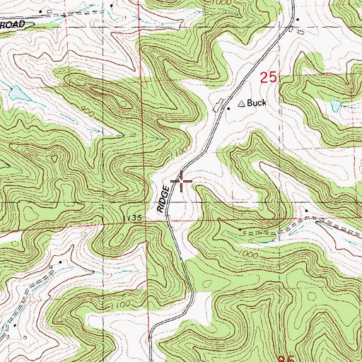 Topographic Map of Farview Farm, WI