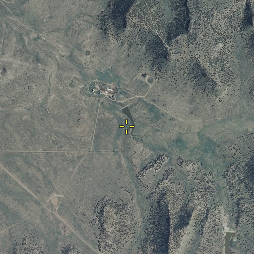 Aerial/Satellite Image of East Pasture Windmill, CO