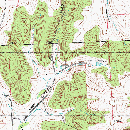 Topographic Map of Valley Junction Stock Farm, WI