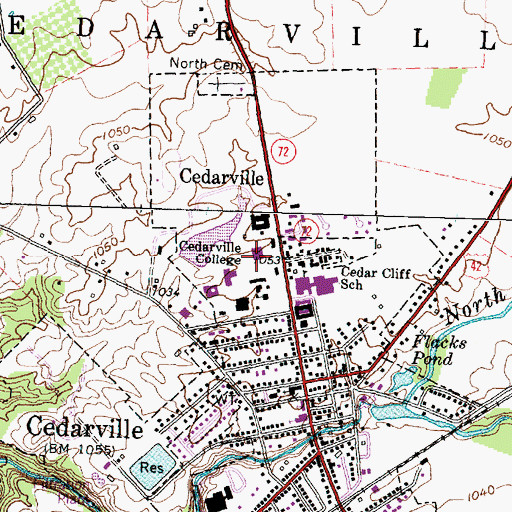 Topographic Map of Apple Technology Resource Center, OH