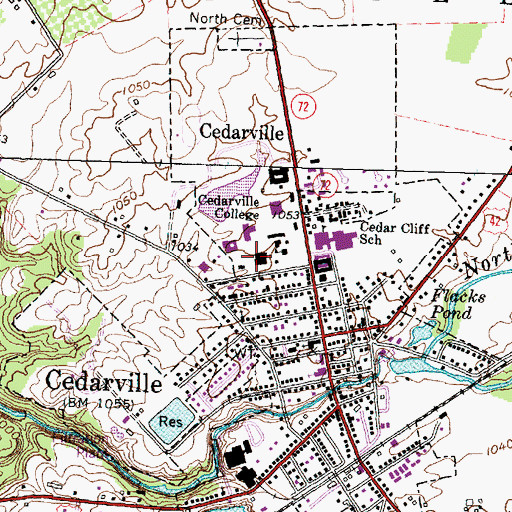 Topographic Map of Tyler Digital Communications Center, OH