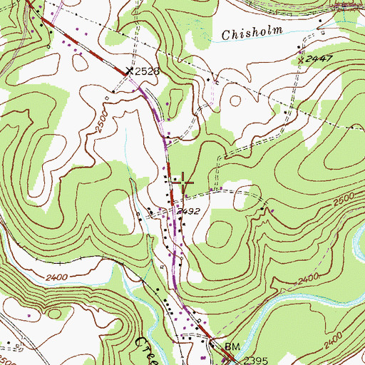 Topographic Map of Skipnish (historical), MD