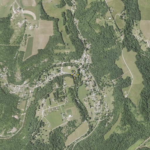 Aerial/Satellite Image of Maynard Post Office, OH