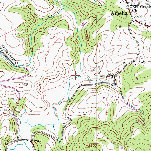 Topographic Map of Dixon Mill (historical), NC