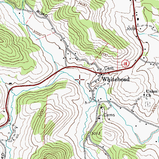 Topographic Map of Joines Mill (historical), NC