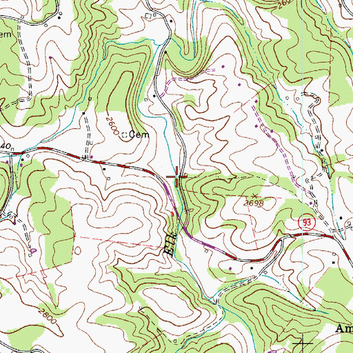 Topographic Map of Osborne Mill (historical), NC