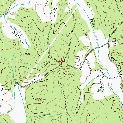 Topographic Map of Morrison Chapel (historical), NC