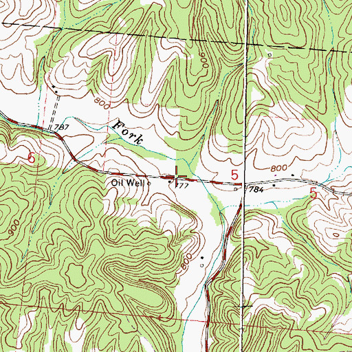 Topographic Map of Robb School (historical), OH