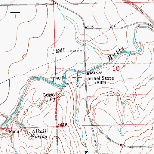 Topographic Map of Arrasmith Draw, CO